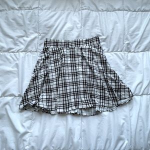 Black And White Skirt